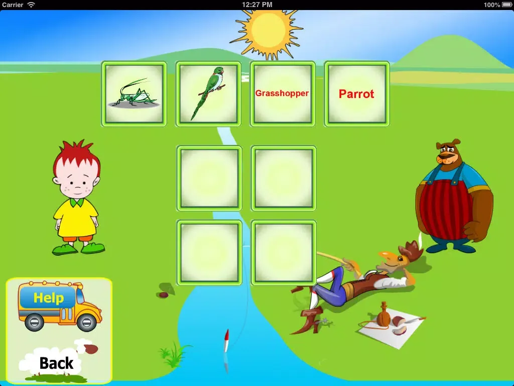 Captures d'écran de Kindergarten - Animals iPad 