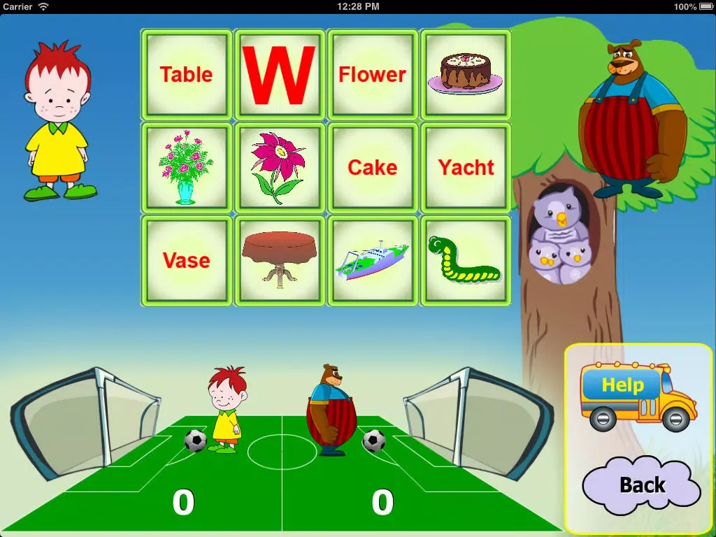 Capturas de pantalla de Kindergarten - Letters and Words iPad 