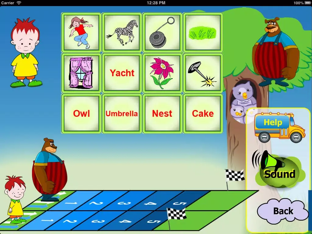 Capturas de pantalla de Kindergarten - Letters and Words iPad 