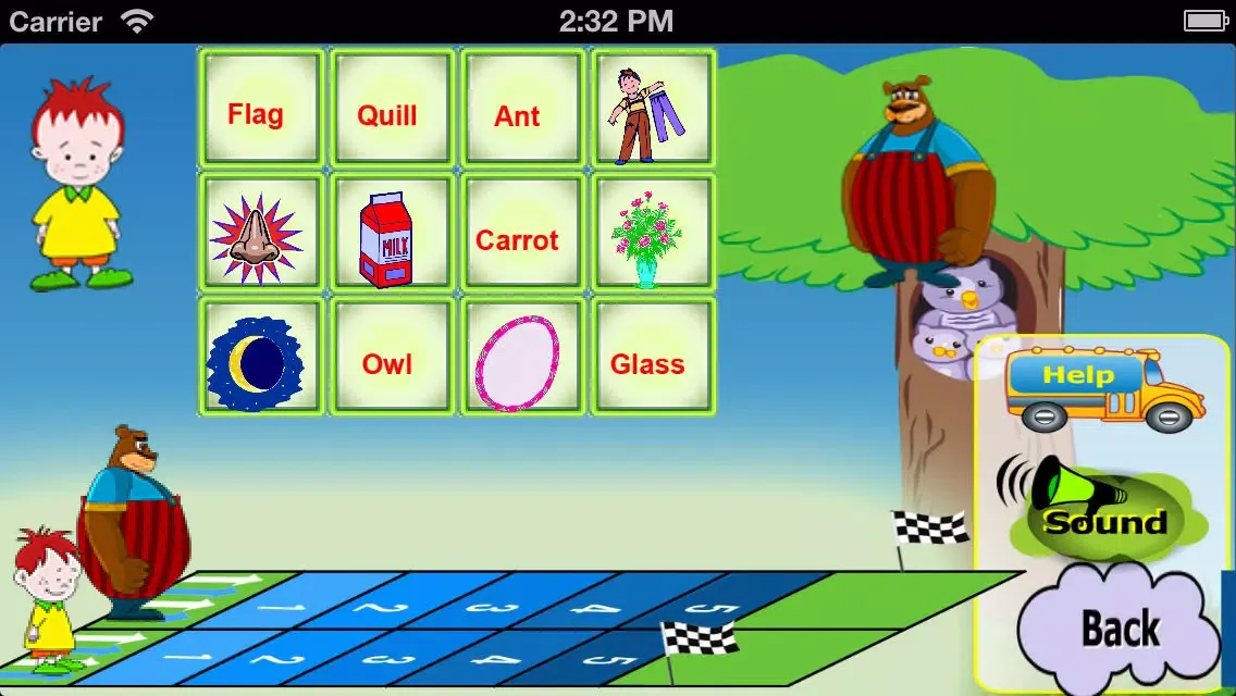 Capturas de pantalla de Kindergarten - Letters and Words