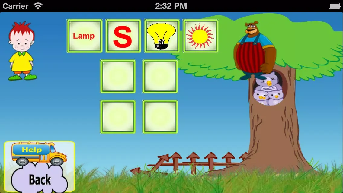Capturas de pantalla de Kindergarten - Letters and Words
