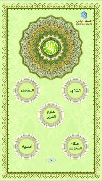 القرآن الكريم-المستقبل الرقمي應用截圖