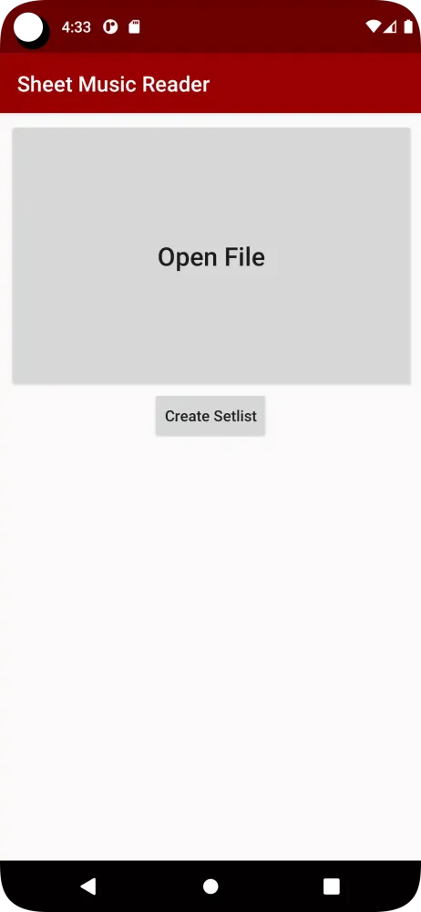 Sheet Music Reader Screenshots