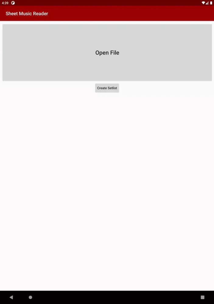 Sheet Music Reader Screenshots