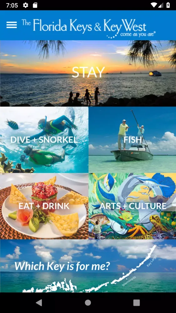 Captures d'écran de Florida Keys