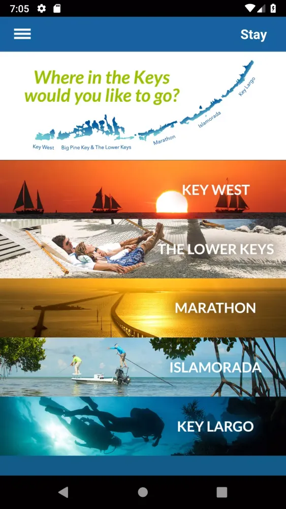 Captures d'écran de Florida Keys