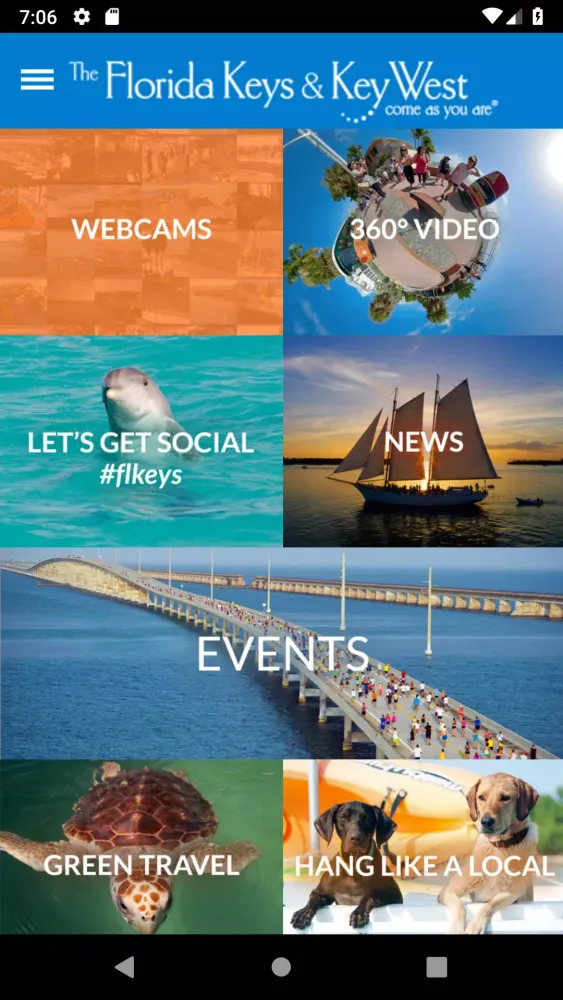 Captures d'écran de Florida Keys