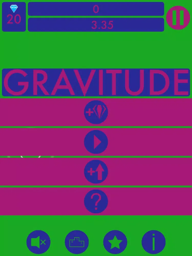 Ảnh chụp màn hình của Gravitude iPad 