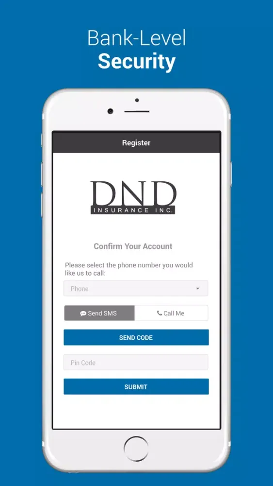 Ảnh chụp màn hình của DND Insurance