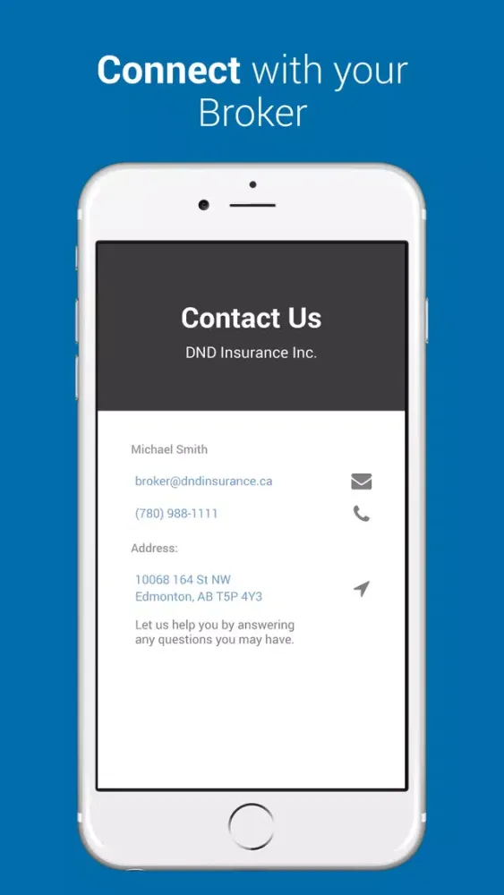 Ảnh chụp màn hình của DND Insurance