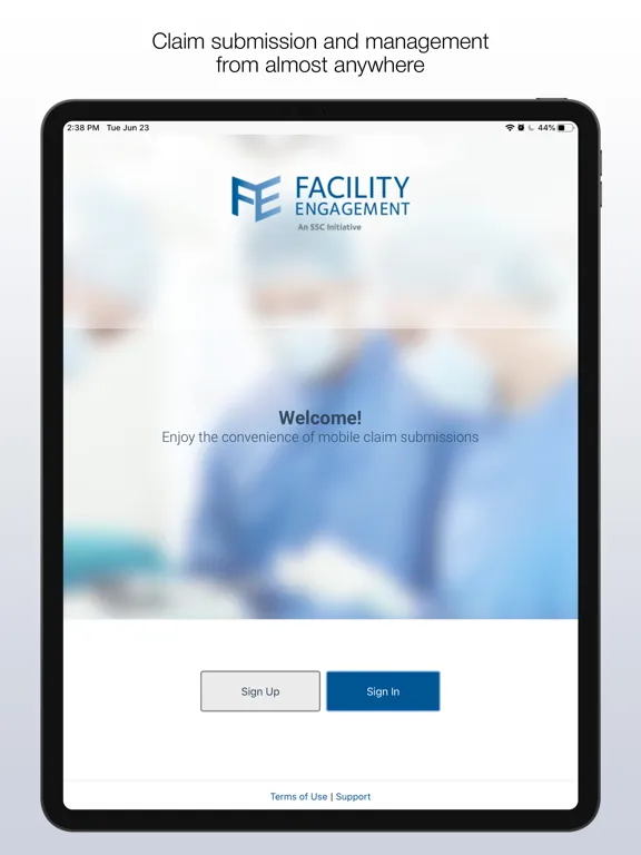 Скриншоты Facility Engagement Mobile iPad 