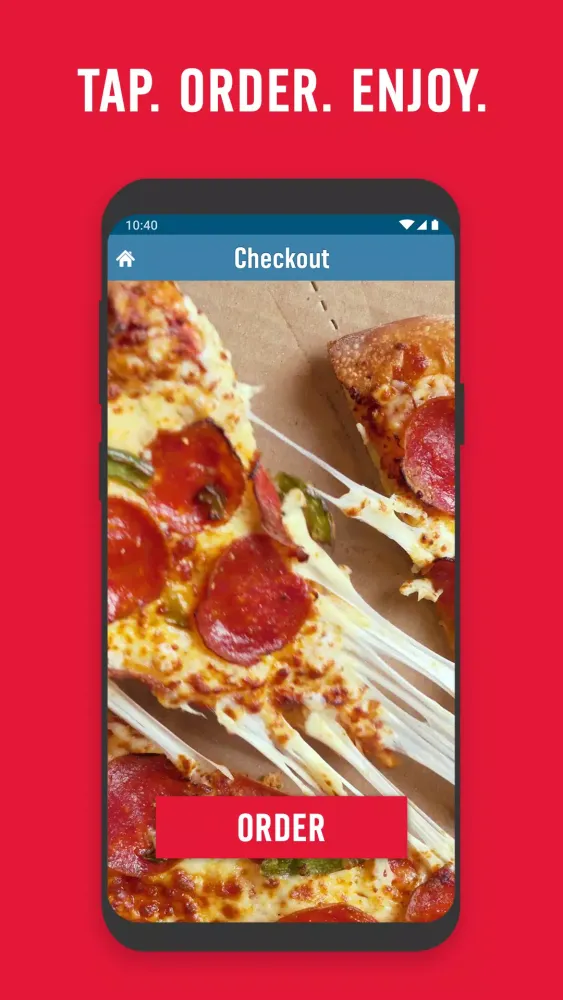 Tangkapan layar Domino's Canada