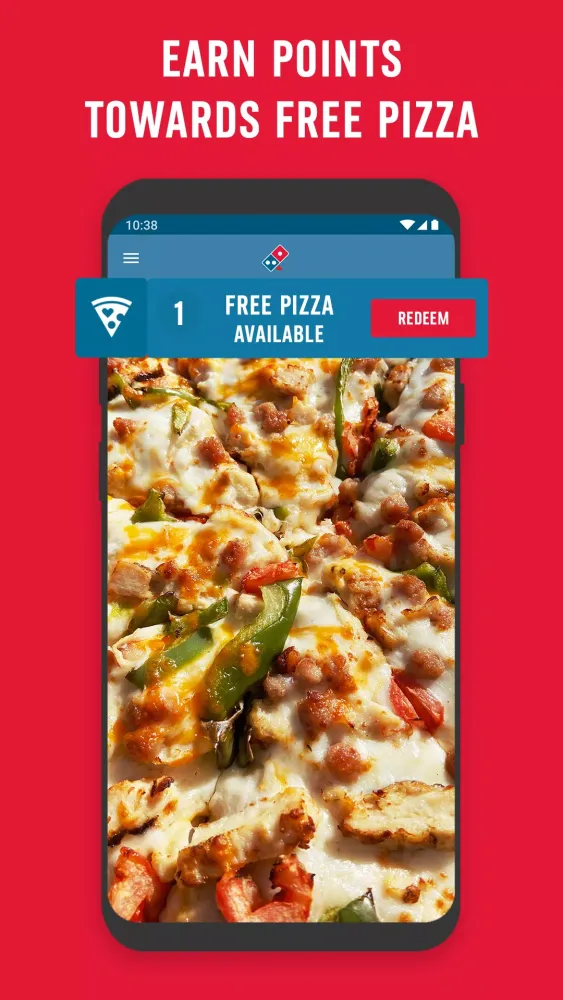 Tangkapan layar Domino's Canada