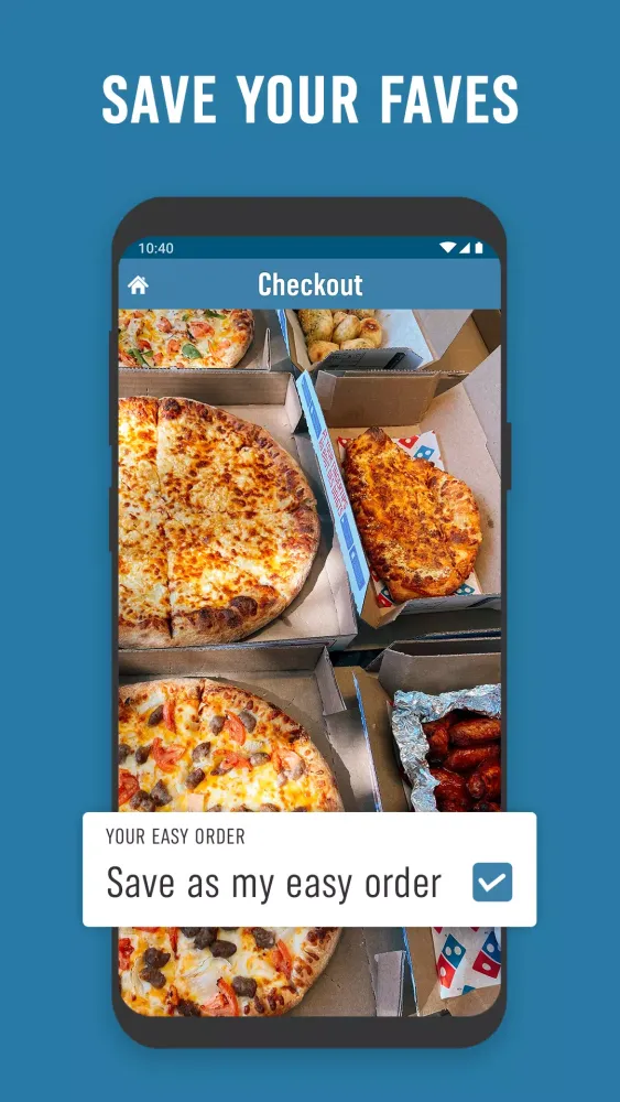 Tangkapan layar Domino's Canada