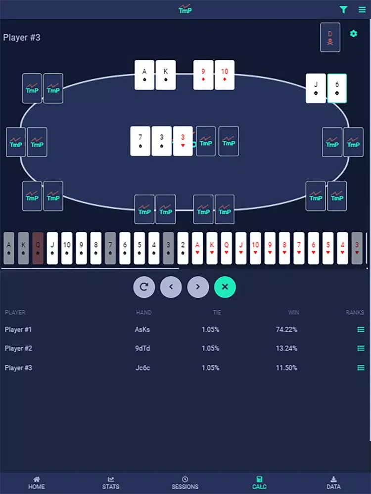 TmP - Track my Poker iPad 应用截图