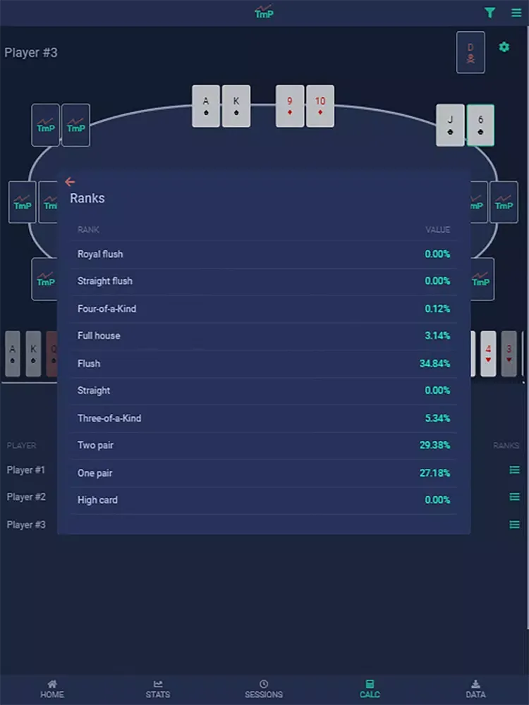 TmP - Track my Poker iPad 应用截图