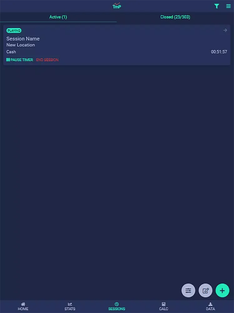 TmP - Track my Poker iPad 应用截图