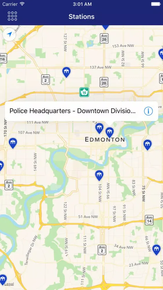 Edmonton Police Service Mobile سکرین شاٹس