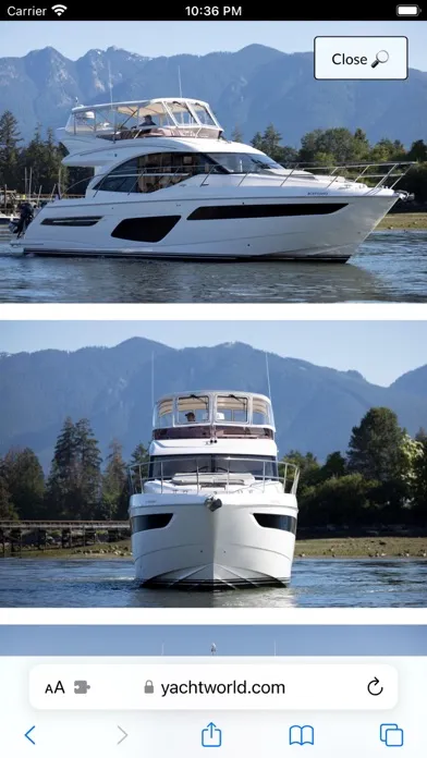 تصاویر YachtView+ for YachtWorld