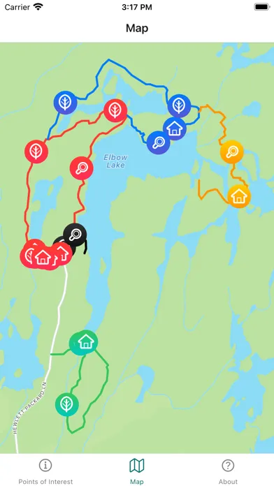 Elbow Lake Trail Guide Screenshots