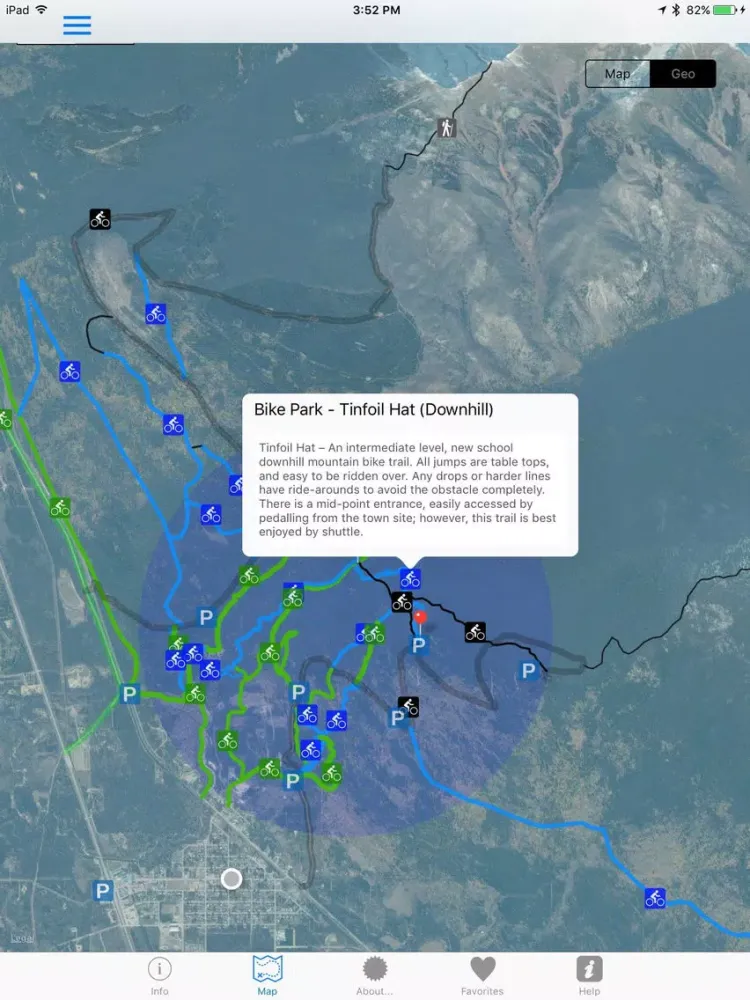 Valemount Bike Park iPad  سکرین شاٹس