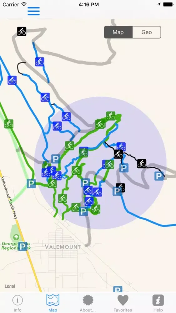 Valemount Bike Park سکرین شاٹس
