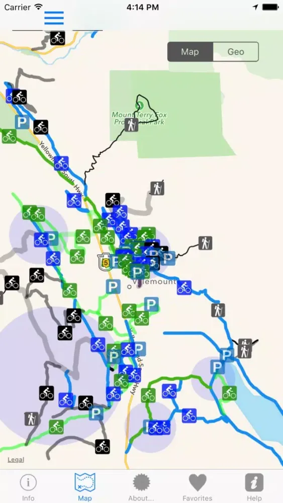 Valemount Bike Park سکرین شاٹس