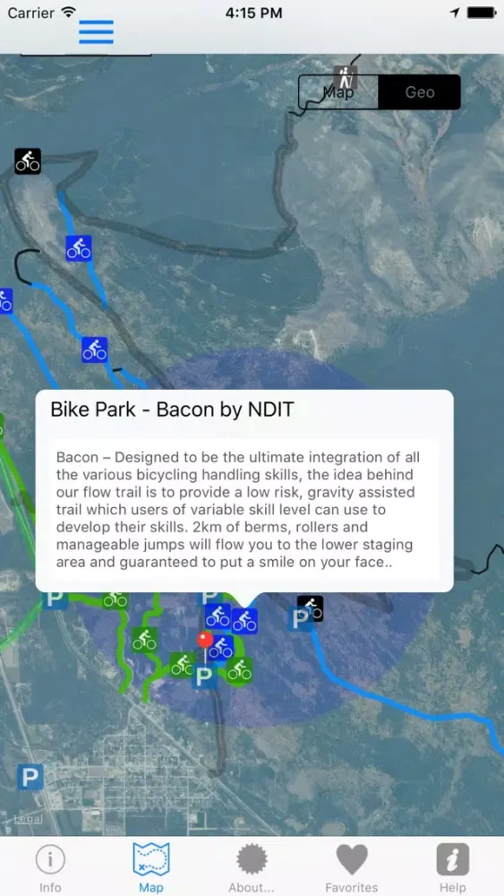 Valemount Bike Park سکرین شاٹس