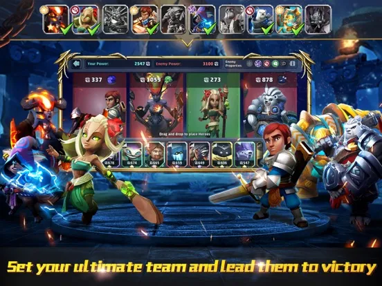 Lionheart: Dark Moon RPG iPad 应用截图