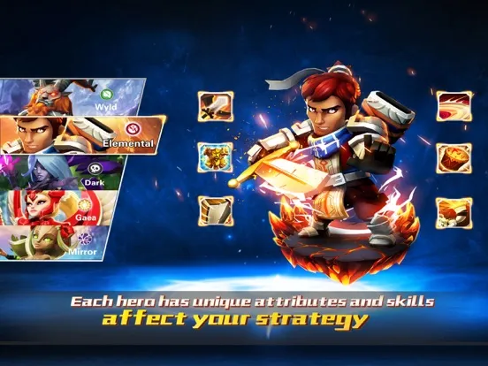 Lionheart: Dark Moon RPG iPad 应用截图