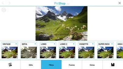 Capturas de tela do PicShop Lite - Photo Editor