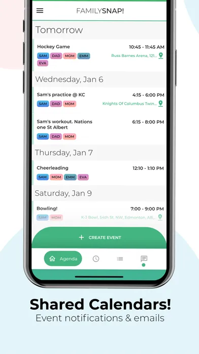 Скриншоты Family Snap! - Home Organizer