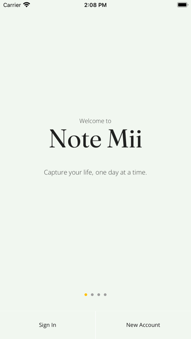 NoteMii - Personal Journal Screenshots