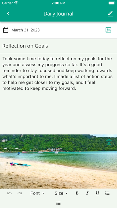 NoteMii - Personal Journal Screenshots