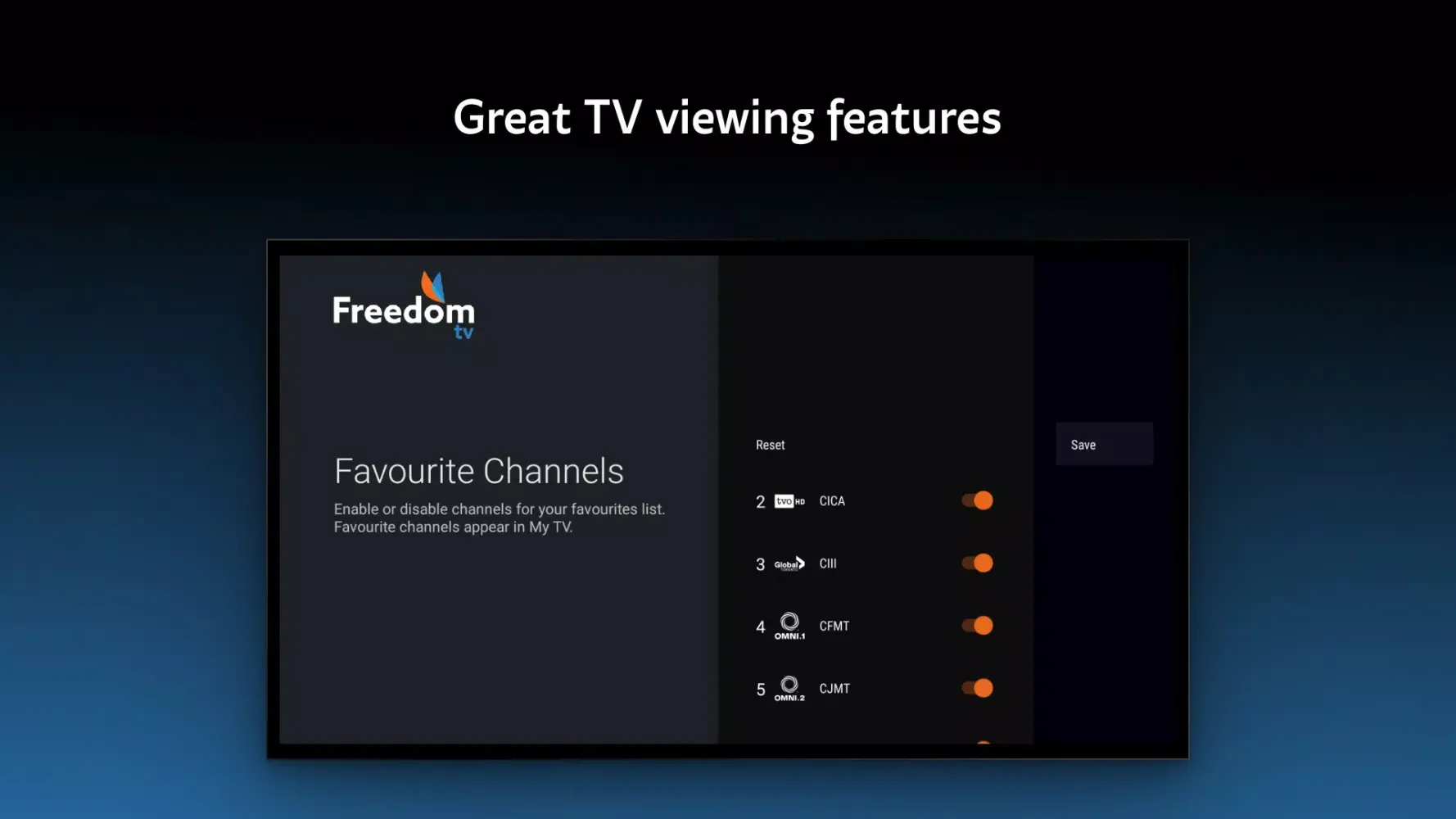 Freedom TV Screenshots
