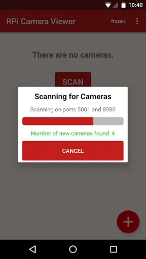 Скриншоты RPi Camera Viewer