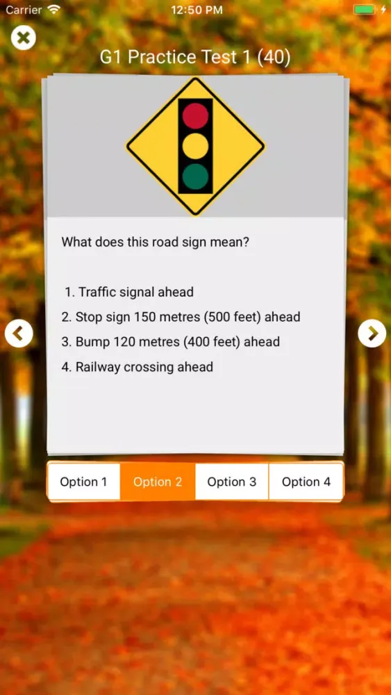 Tangkapan layar G1 App