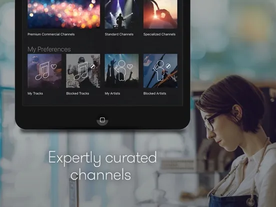 Captures d'écran de Stingray Music for Business iPad 