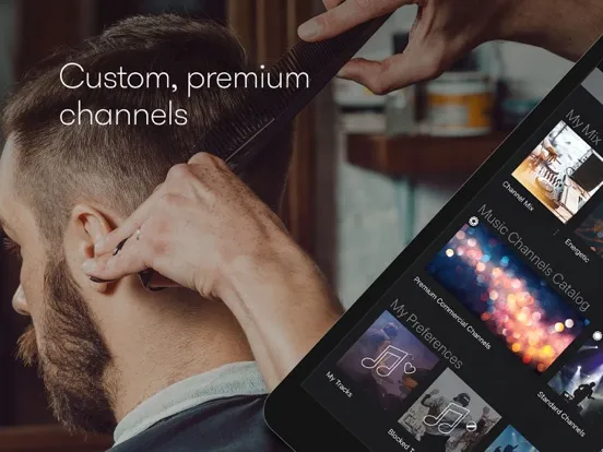 Captures d'écran de Stingray Music for Business iPad 