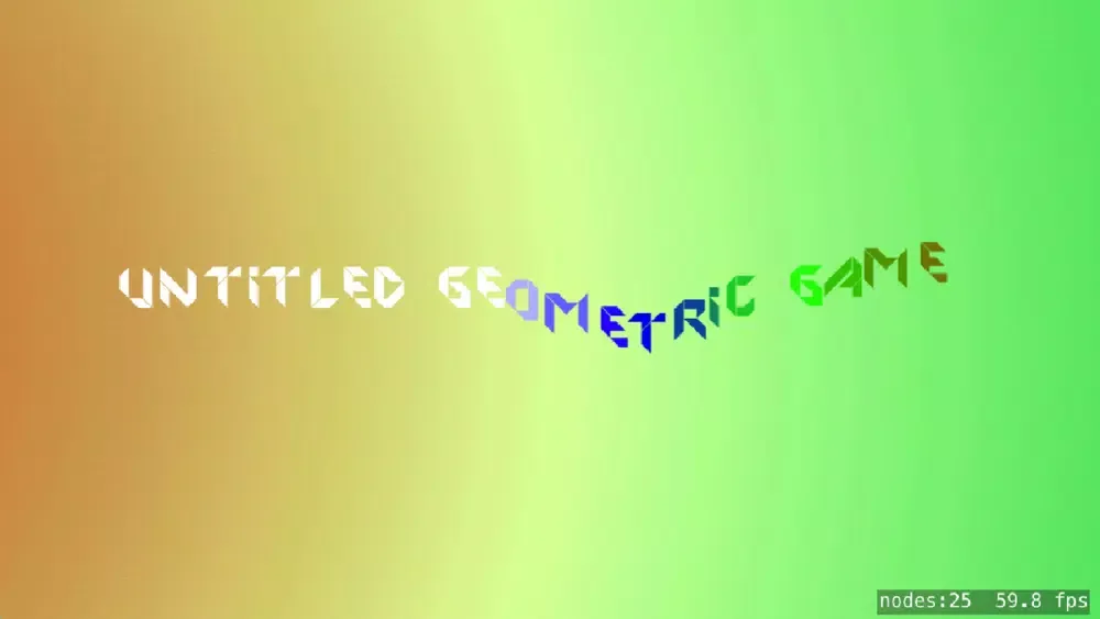 Untitled Geometric Game स्क्रीनशॉट