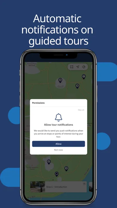 Capturas de tela do Parks Canada App