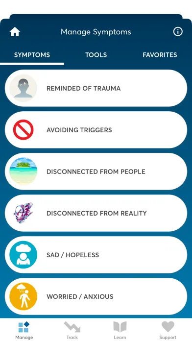 PTSD Coach Canada Screenshots