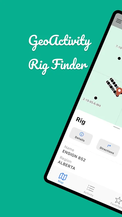 Capturas de pantalla de Rig Finder - GeoActivity