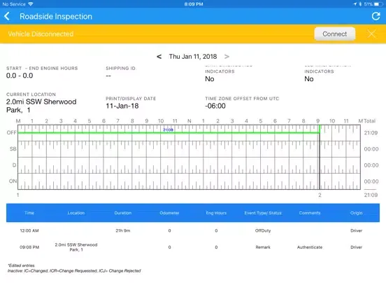 Screenshot di GFI eLogs iPad 