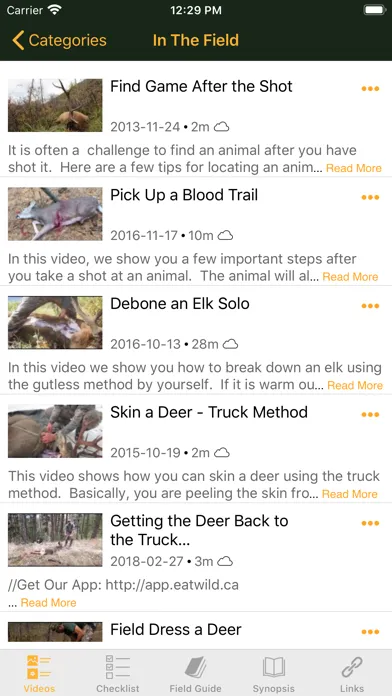 ภาพหน้าจอของ How to Hunt w/ EatWild Videos