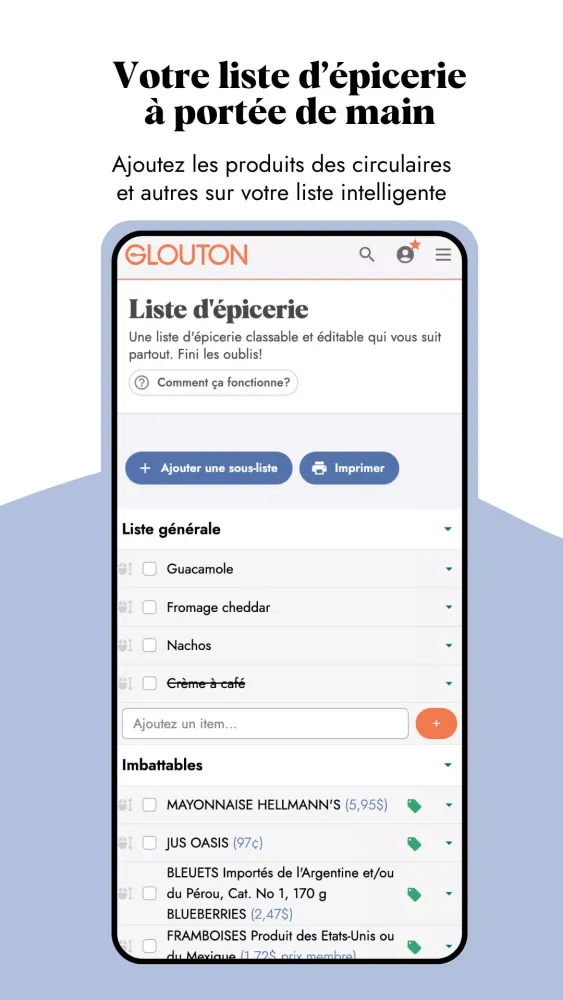 Glouton Screenshots