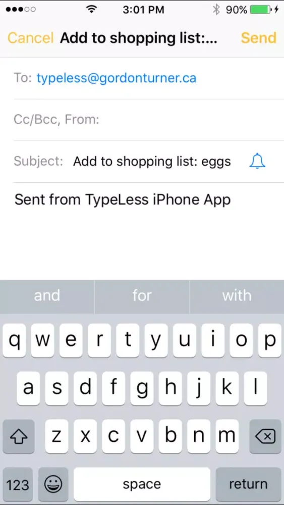 TypeLess স্ক্রিনশট