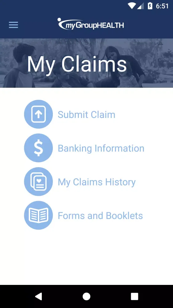 myGroupHEALTH Screenshots