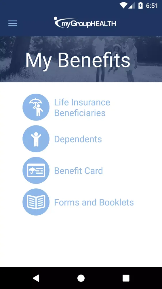 myGroupHEALTH Screenshots