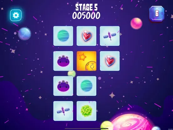 Tangkapan layar Kosmic Hero iPad 